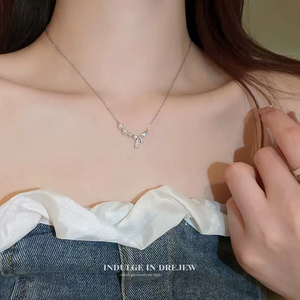 <span class=keywords><strong>Collana</strong></span> <span class=keywords><strong>di</strong></span> <span class=keywords><strong>Perle</strong></span> <span class=keywords><strong>con</strong></span> <span class=keywords><strong>Fiocco</strong></span> <span class=keywords><strong>di</strong></span> Diamanti, Nuova Collezione Primavera-Estate, Catena per Clavicola Dolce ed Elegante, <span class=keywords><strong>Collana</strong></span> <span class=keywords><strong>di</strong></span> Lusso <span class=keywords><strong>di</strong></span> Alta Gamma - Product Image 6