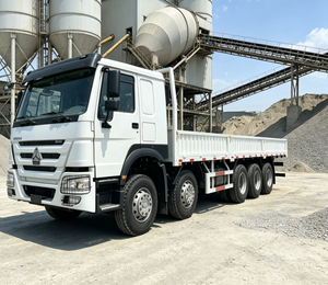 Camión <span class=keywords><strong>de</strong></span> Carga Usado Sinotruk Howo TX 6x4 con Rieles Laterales Bajos, Chasis Duradero, Camión <span class=keywords><strong>de</strong></span> <span class=keywords><strong>Segunda</strong></span> <span class=keywords><strong>Mano</strong></span> Probado para Carreteras <span class=keywords><strong>de</strong></span> Larga Distancia - Product Image 1