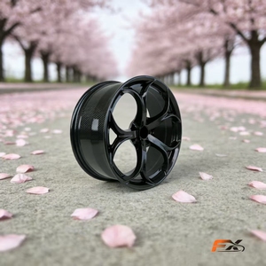 ล้อคาร์บอนไฟเบอร์แบบฟอร์จ 2 ชิ้น ขนาด 18-21 นิ้ว รูปทรงกลีบดอกไม้ สีดำด้าน  ปรับแต่งได้ สำหรับ AudiRS6/ABT/A8 - Product Image 3