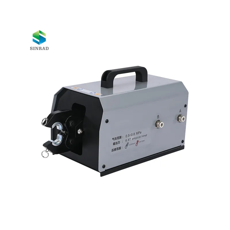 High Quality Portable Pneumatic Terminal Crimping Machine Factory Supplied 120sqmm Wire Cable Cable Manufacturing Equipment