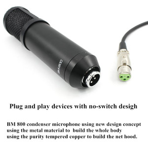 Micrófono con cable condensador USB para estudio profesional actualizado BM 900 para ordenador portátil volumen ajustable Reverb Mikrofon - Product Image 4