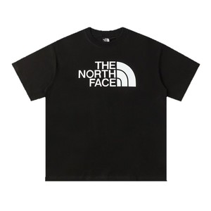 Camiseta Auténtica The North Face de 230g, Cuello Redondo, Manga Corta, Unisex, para Parejas, Moderna, Estampada, Corte Holgado, Resistente al Desgaste - Product Image 5