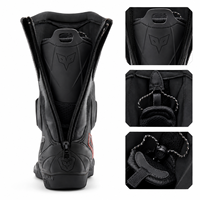 Bottes de course tactiques confortables et élégantes pour moto, pour hommes et femmes, pour la conduite tout-terrain