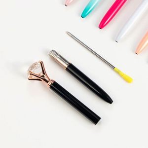 1.0Mm New Design Custom Logo Creative Stationery Luxus High End Diamond Metal Ballpoint <b>Pen</b> - Product Image 4