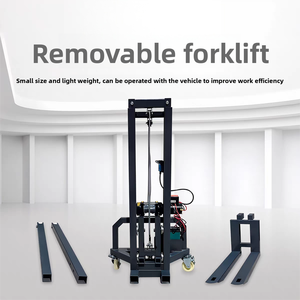 <span class=keywords><strong>Mini</strong></span> carretilla elevadora eléctrica portátil desmontable e instalada en el maletero para un fácil manejo de transporte de mercancías de 300kg - Product Image 2