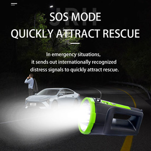 Super Bright Portable LED Torch <strong>Light</strong> Multifunctional <strong>Rechargeable</strong> Searchlight Outdoor Camping <strong>Emergency</strong> Solar Portable <strong>Light</strong> - Product Image 4