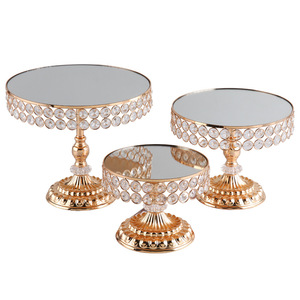 Meistverkauftes Kuchenständer-Set Hochzeitsdekoration Dessertladen Dessertständer Kuchenplatte Rahmen Tisch-Blumenständer Hochzeitsdekoration - Product Image 5
