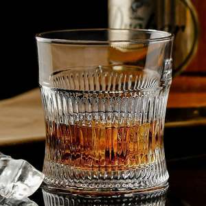 Ensemble de bar et cocktail en verre de cristal de style japonais authentique-Verres à whisky et à bière classiques pour la maison, l'hôtel et l'expérience gastronomique - Product Image 5