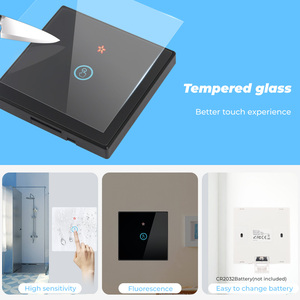 Módulo de relé con temporizador para pared, Interruptor táctil de luz RF de 433Mhz con WiFi, para Smart Life, Tuya, Alexa, Google Home, Amazon, 110V, 220V, 10A - Product Image 4