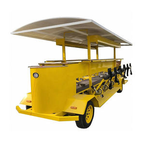 Vélo électrique pour fête de bière Parc de mariage Plage Sightseeing City Bus Party Bike Pedaler Pub Pedal Cycle Beer bike bar - Product Image 3