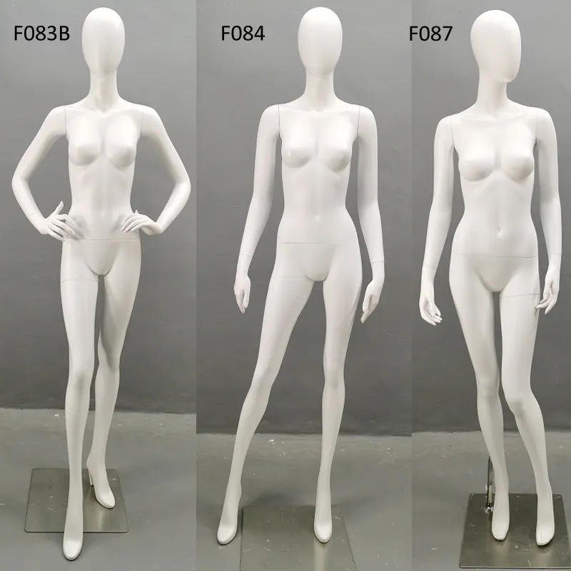 Full Body Standing Female Mannequin for Display White Women 20 Pass Maternity Fiberglass Mini Metal Doll Display Support 15 Days