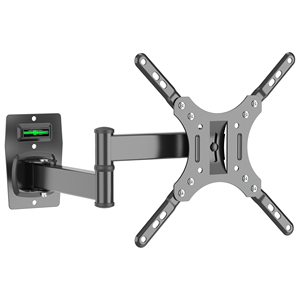 Supporto TV Articolato per TV da 10-27 Pollici Fino a 10kg, Staffa da Parete VESA 50x50mm 200x200mm con Indicatore di Livello - Product Image 1