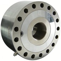Capteur de force de compression rond MLC212 pour machine de test de pesage, cellule de charge 10 tonnes, précision 0,05 %, fixation par vis