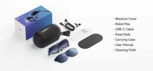 [Agent de recrutement] Global <span class=keywords><strong>ROKID</strong></span> 2023 HOT Meta Smart Lunettes Augmentation Réalité 3D OLED <span class=keywords><strong>Rokid</strong></span> Max Ar Lunettes - Product Image 6