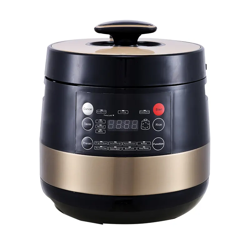 Stainless Steel Housing Aluminum Inner Pot Vacuum 220V Multifunctional 5l Automatic Electric Pressure Cooker