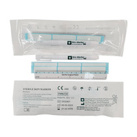 Stylos Marqueurs Médicaux Professionnels à Encre Permanente Certifiés CE, Pointes Violettes 0,5 mm/1 mm, Étiquetage Chirurgical, Emballage Personnalisé avec Logo