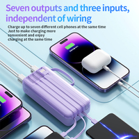 Meilleure vente 120w Charge rapide puissant Usb C Power Bank 30000ah pour iPhone Banks & Power Station