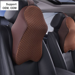 WJ-125 Lüks Su Geçirmez Araba Koltuk Minderleri Hafızalı Köpük Baş Desteği Yastığı Masaj Havalandırmalı Boyun Desteği Oto Aksesuarları Accord - Product Image 1