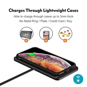 <strong>Best</strong> Selling Trending Product Wireless <strong>Charger</strong> for Samsung for <strong>iphone</strong> NonSlip Small Size 15W <strong>Portable</strong> Car <strong>Charger</strong> - Product Image 3
