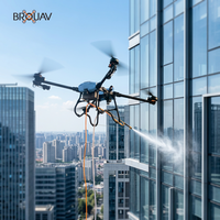 Drone de nettoyage de façade pour travaux extérieurs C60 : Économisez du temps de travail et des coûts d'exploitation