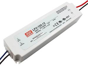 <b>12V</b> 24V 100W DC-DC Single Output Led LPV-100 <b>Switching</b> Power Supply - Product Image 2