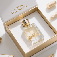 Boîte magnétique personnalisée et boîte en papier PR de luxe noire haut de gamme avec emballage cadeau