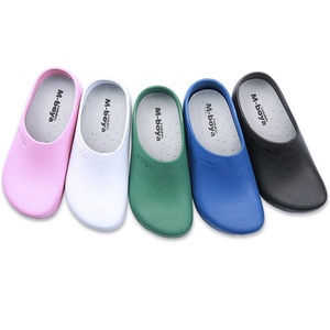 Impermeable antideslizante de goma de cocina blanco Hospital Chef zapatos para hombres - Product Image 6