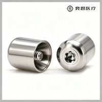 Para Straumann Multi Unit Open Tray Transfer Coping Titanium OEM ODM Coping de Impresión para Implantes Dentales Personalizado MUA en Stock Partner