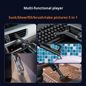 <span class=keywords><strong>Amazon</strong></span> Venta caliente inalámbrico hogar alta succión 17000pa alta potencia conveniente aspiradora <span class=keywords><strong>de</strong></span> <span class=keywords><strong>mano</strong></span> 0.5L capacidad 30-60min - Product Image 3