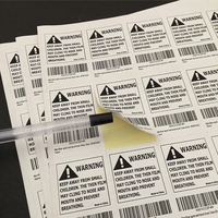 Etiquetas Adhesivas Personalizadas con Código de Barras, Acabado Mate y Brillante, Resistentes al Agua y a la Luz Solar, en Rollo, para Empaquetado de Supermercados