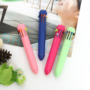 ปากกาลูกลื่นแบบกด <span class=keywords><strong>10</strong></span> สี สำหรับสำนักงานและโรงเรียน - บริการภาษาอังกฤษตลอด 24 ชั่วโมงทุกวัน - Product Image 6