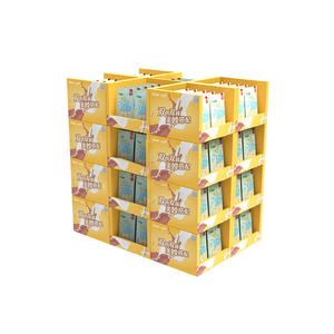 Customizable Cardboard Display <b>Stand</b> Stackable PDQ Pallet for Store Promotion <b>Printed</b> Floor Display Shelf - Product Image 4