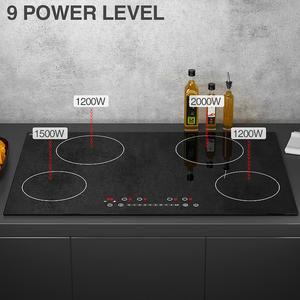 Offre Spéciale domestique sur scène dispositif de <span class=keywords><strong>cuisinière</strong></span> <span class=keywords><strong>en</strong></span> céramique électrique intégré poêle à infrarouge 4 brûleurs <span class=keywords><strong>en</strong></span> verre portable - Product Image 3