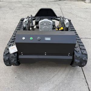 Tondeuse robot industrielle autotractée à essence, télécommandée, rotative, intelligente, pour le nettoyage des sols, moteur 4 temps - Product Image 2