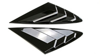 Accessoires de voiture Welta Sharp Edition, persienne de fenêtre arrière ABS+PP noire, fixation par boulons, look d'origine pour Hyundai Elantra 7ème génération