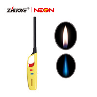 Encendedores de Cocina de Lujo, Encendedores de Gas Electrónicos de Plástico, Encendedores Recargables Tipo Pistola, Encendedores para Barbacoa
