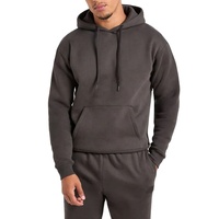 Sweat à capuche classique pour homme de qualité supérieure, couleur unie, en molleton, directement de l'usine