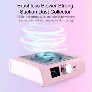 Colector de Polvo para Uñas Profesional de 85W con Motor sin Escobillas de Alta Potencia, Portátil, Inalámbrico, para Uso en Salón, Fuerte Succión para Esmalte de Uñas - Product Image 5