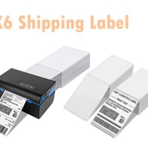 Etiqueta Impermeable 4x6, Etiqueta Autoadhesiva Térmica Directa, Rollo de Etiquetas de Papel Jumbo - Product Image 3