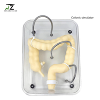 Modèle de formation en coloscopie scientifique médicale pour l'enseignement, modèle d'organe du côlon en simulation souple, modèle de côlon