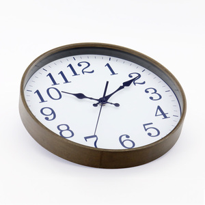 Top Seller <b>Clocks</b> Round Custom Natural Battery Operated <b>Silent</b> Digital Wooden <b>Wall</b> <b>Clock</b> Home Decoration - Product Image 5