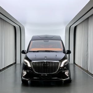 Accesorios Interiores de Lujo Estilo Maybach para <span class=keywords><strong>Mercedes</strong></span> <span class=keywords><strong>Vito</strong></span>, <span class=keywords><strong>Fundas</strong></span> de Asiento de Cuero Naranja Premium, Juego de Modificación de Acabados, Interior Completo - Product Image 2