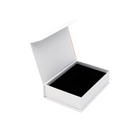Boîte à tiroir à parfum de luxe personnalisée Aimant portable pliable de conception carrée pour l'emballage facile d'un cadeau mat pour les cosmétiques de beauté
