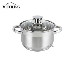 Casserole en acier inoxydable <span class=keywords><strong>à</strong></span> prix avantageux, grande marmite <span class=keywords><strong>à</strong></span> soupe <span class=keywords><strong>pour</strong></span> <span class=keywords><strong>plaque</strong></span> <span class=keywords><strong>à</strong></span> <span class=keywords><strong>induction</strong></span> - Product Image 2