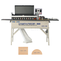 Wfs-190 automatique machines à bois mdf meubles haut et bas coupe polissage bord plaqueuse
