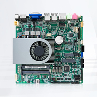 Motherboard Desktop ITX dengan CPU Intel Core I5-6200U Terintegrasi, Mendukung 2x DDR3 Maks 32GB, M.2 PCIe NVMe SATA SSD