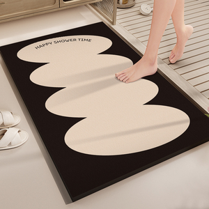 <span class=keywords><strong>Alfombra</strong></span> de <span class=keywords><strong>baño</strong></span> de secado rápido antideslizante de Color negro de fábrica <span class=keywords><strong>Alfombra</strong></span> de ducha personalizada antideslizante <span class=keywords><strong>Alfombra</strong></span> de <span class=keywords><strong>baño</strong></span> de goma - Product Image 1