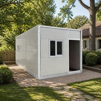 Maison Modulaire Pliante de Luxe Prête à Habiter, Tiny Casa Préfabriquée à Deux Étages, Hôtel Modulaire, Maison Conteneur Pliante
