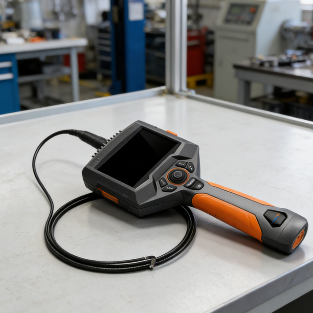 Infrared Tube Industrial Borescope Portable IR Flexible Endoscope Pipeline Car Engine Inspection Camera
