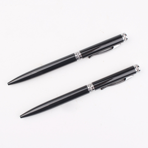 Promotional Personalized Metal Ballpoint <b>Pens</b> Custom Laser Engraved Print and Branded Logo Cheap <b>Gift</b> From Manufacturer - Product Image 1